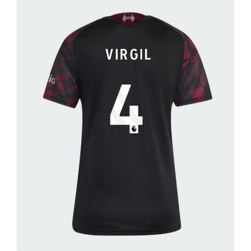 Fotbalové Dres Liverpool Virgil van Dijk #4 Dámské Alternativní 2026-27 Krátký Rukáv